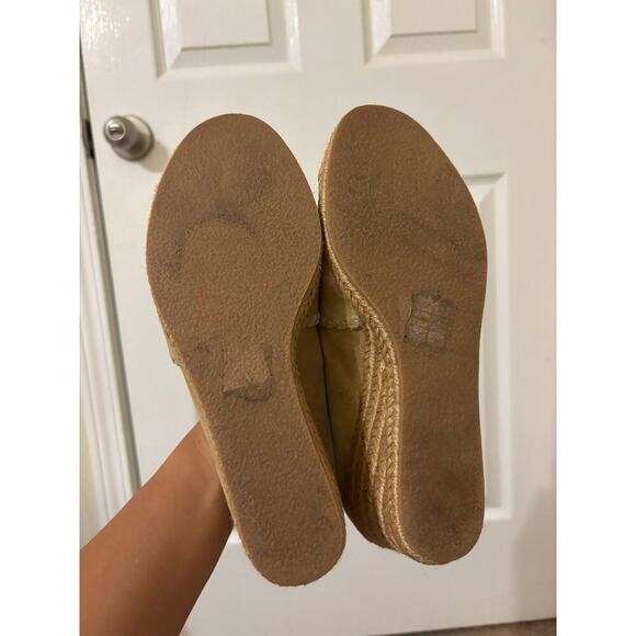 Jack rogers Palmer wedge heel espadrille sandals sz 7.5 - Picture 6 of 9